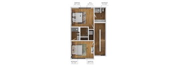 Upper Level 1 Floor Plan