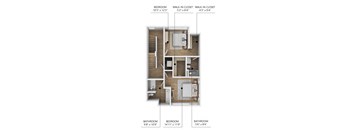 Upper Level 1 Floor Plan