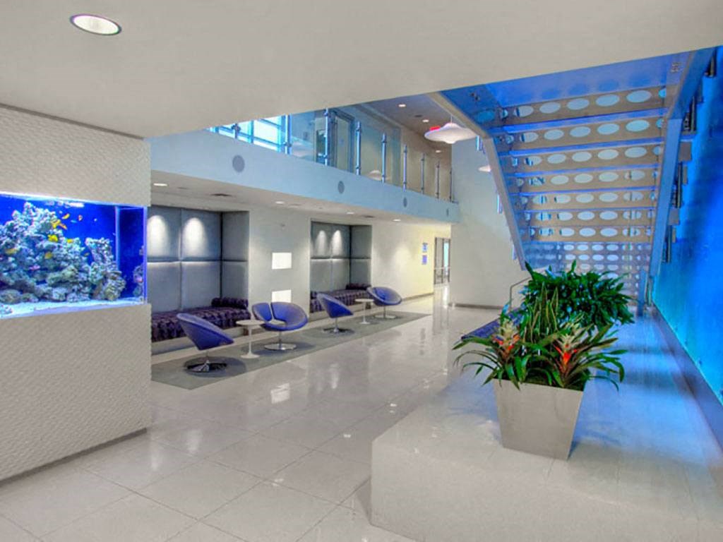 Large Atrium at Highland Park at Columbia Heights Metro, Washington