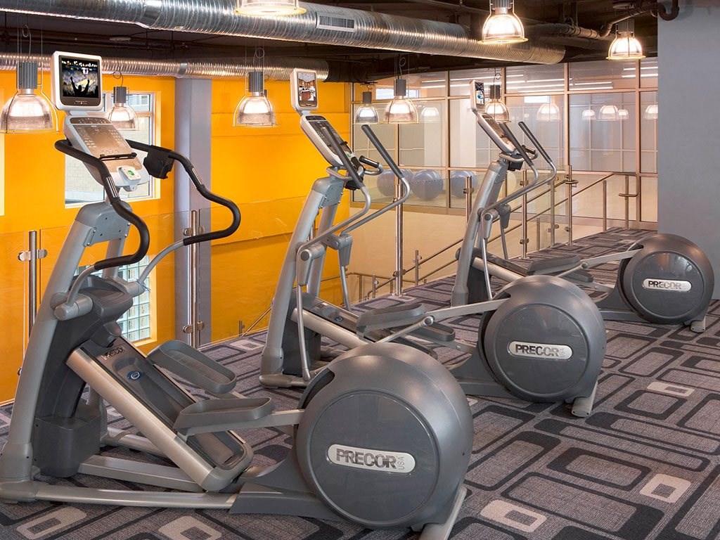 Cardio Studio Equipment at Highland Park at Columbia Heights Metro, Washington