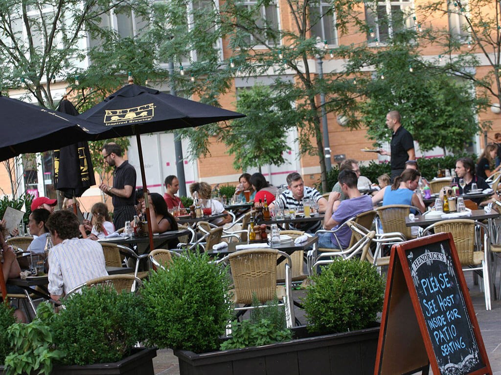Restaurants at Highland Park at Columbia Heights Metro, Washington, 20010