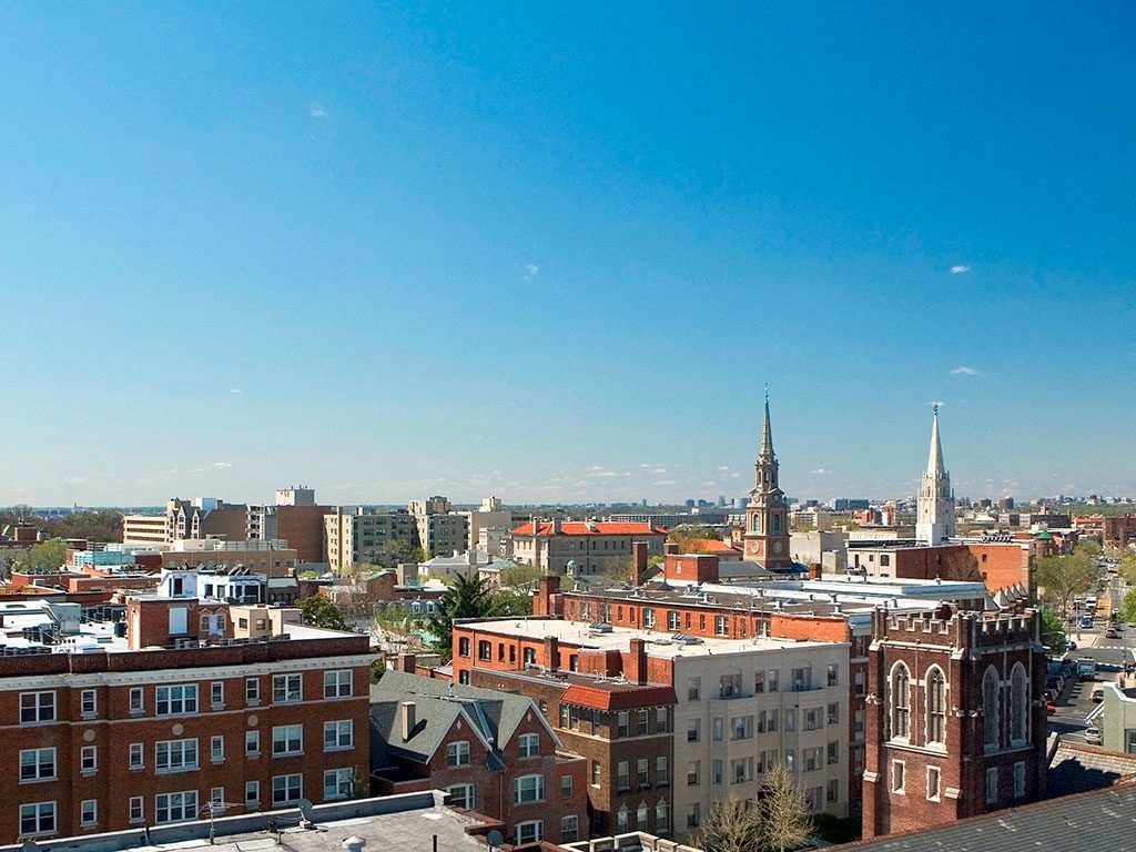 Rooftop View at Highland Park at Columbia Heights Metro, Washington, DC
