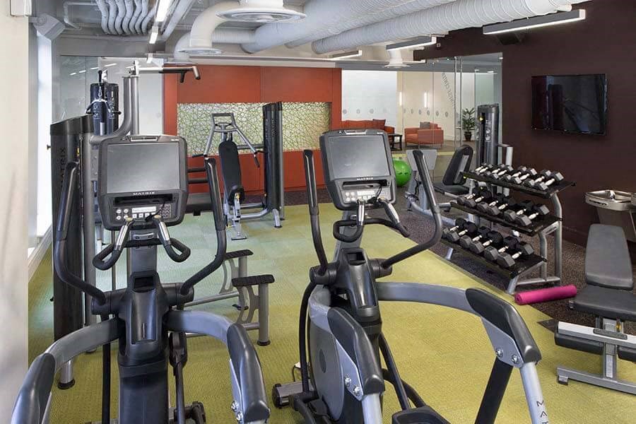 Exercise-Room at The Atrium, Washington, DC, 20019