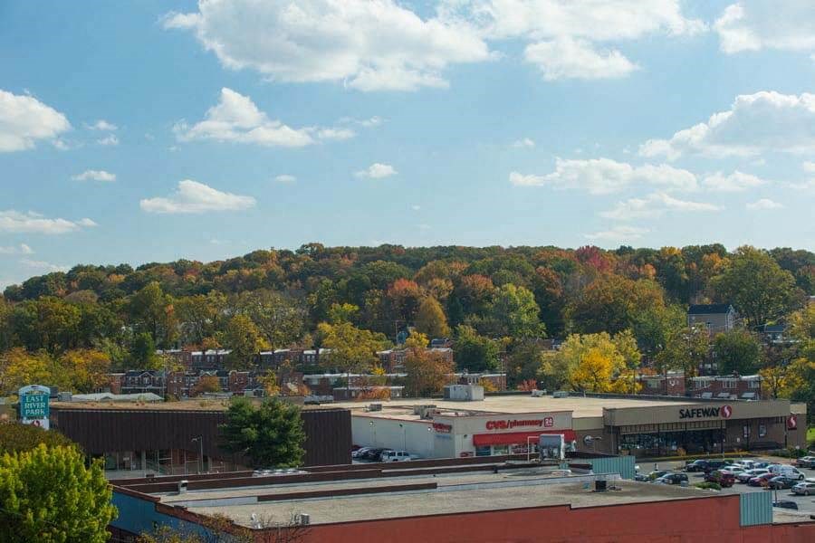 Views From Roof at The Atrium, Washington, DC 20019