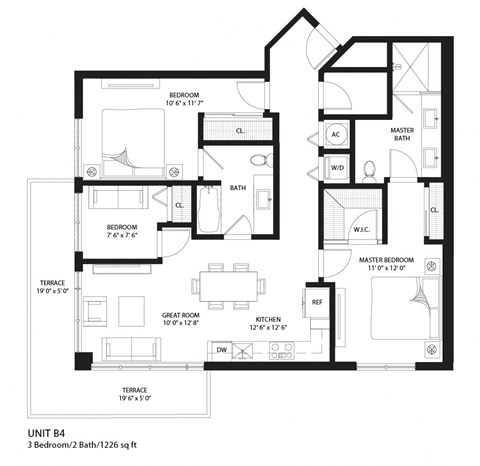 120 North Compass Way 1-3 Beds Apartment for Rent - Photo Gallery 16