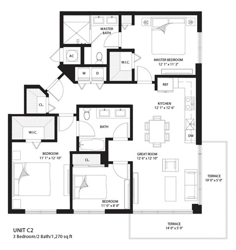 120 North Compass Way 1-3 Beds Apartment for Rent - Photo Gallery 20