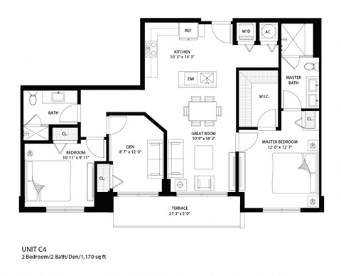 120 North Compass Way 1-3 Beds Apartment for Rent - Photo Gallery 22