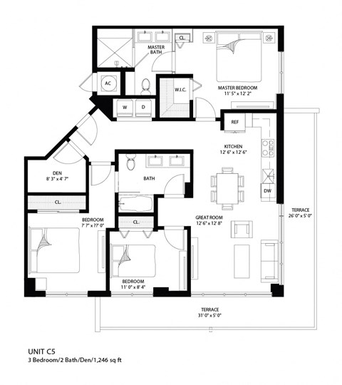 120 North Compass Way 1-3 Beds Apartment for Rent - Photo Gallery 23