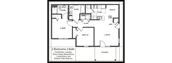 2 Bed 2 Bath