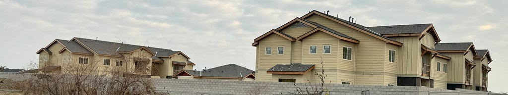 Newly constructed Poplar Place Apartments