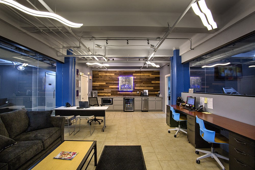 Leasing Office at The Lofts at 5 Lyon, in downtown Grand Rapids, MI