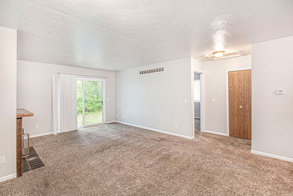 Spacious living room