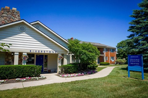 Leasing Office, at Riverstone Apartments in Southfield,