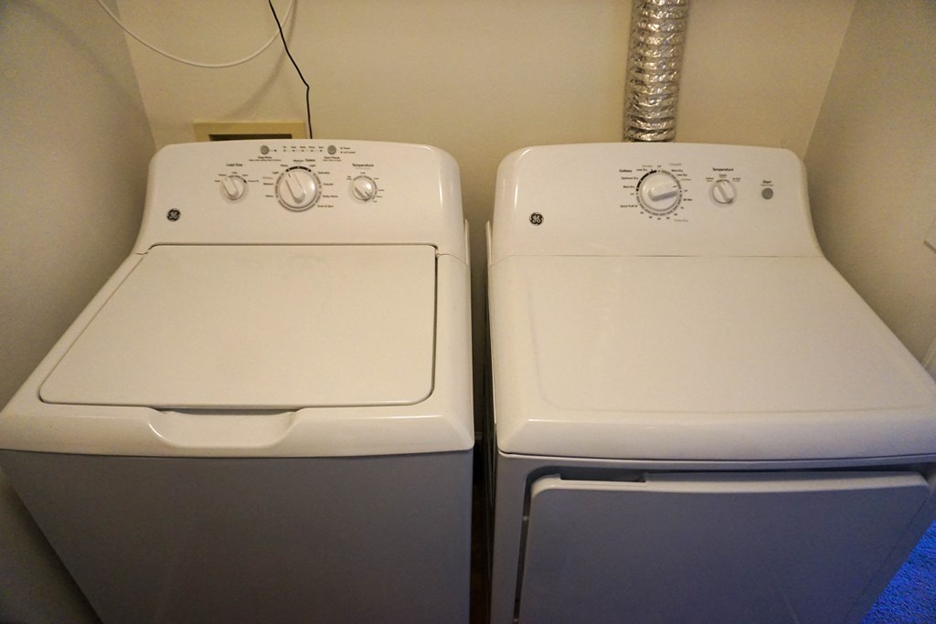Laundry in unit