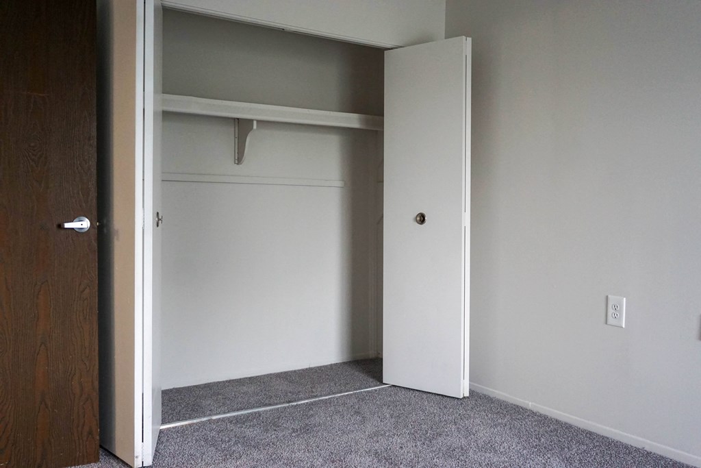 Bedroom Closet, at Highland Towers in Southfield