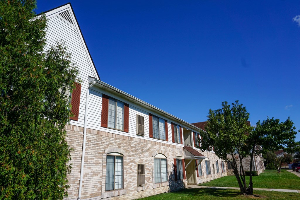 Apartment building, at Garfield Commons