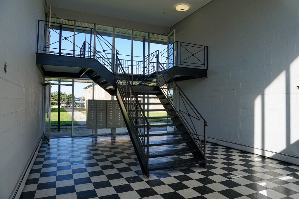 Mail Room, at Huntington Club Apartments in Warren, Michigan