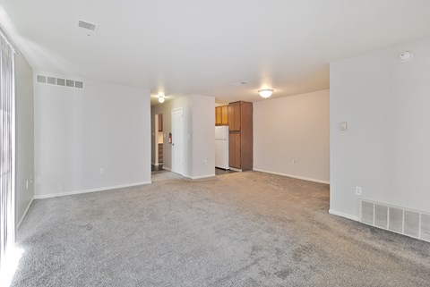 Apartments near WMU with spacious living rooms. Apartments in Kalamazoo