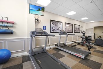 our gym is equipped with state of the art equipment including cardio machines and weights