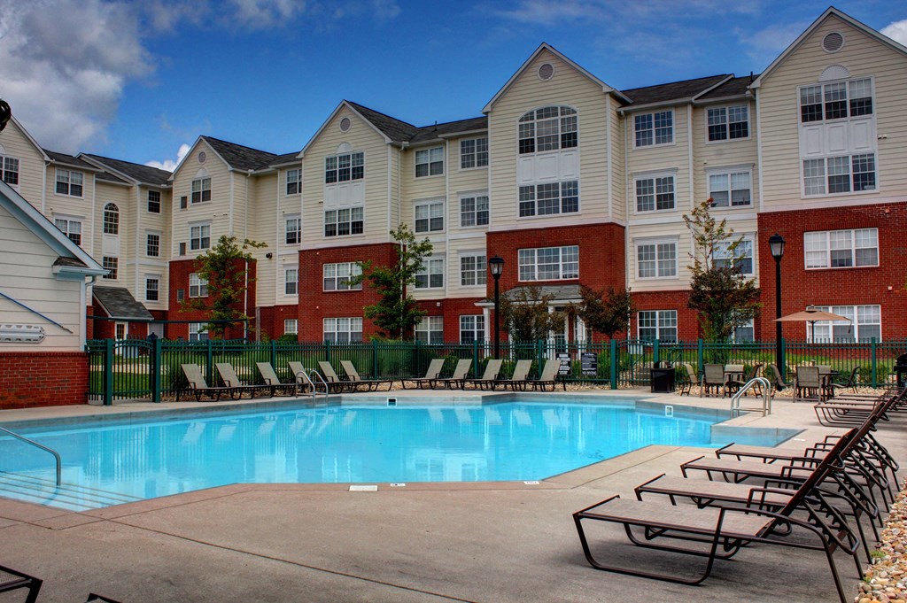 our apartments offer a swimming pool with chairs