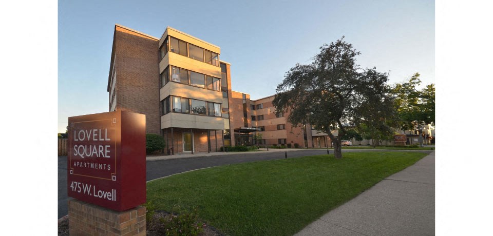 at Lovell Square, Kalamazoo, Michigan