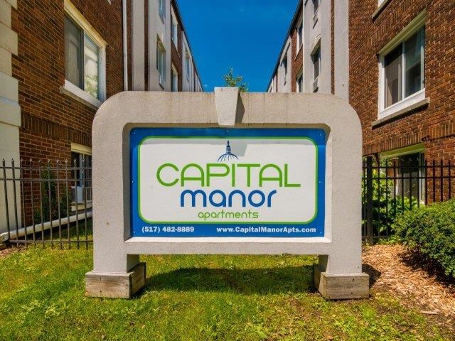 Sign at Capital Manor, Lansing, MI, 48933 - Photo Gallery 1