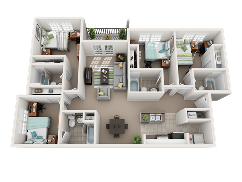 366 Richland Ave Studio-4 Beds Apartment for Rent - Photo Gallery 22