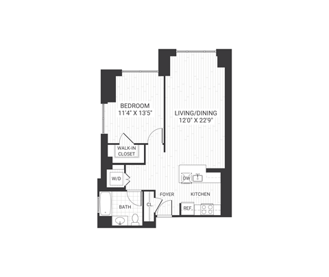 B401 A4 floor plan