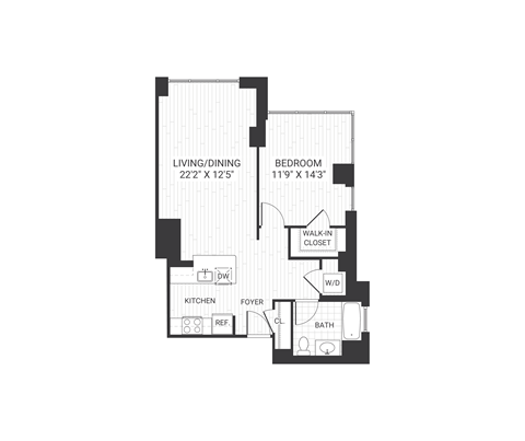 B401 A5 floor plan