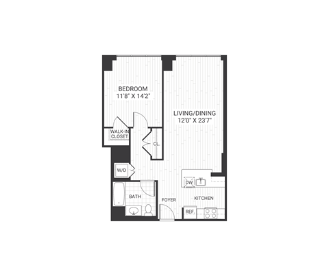 B401 A6 floor plan