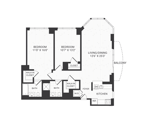 BLVD 425 B10 floor plan