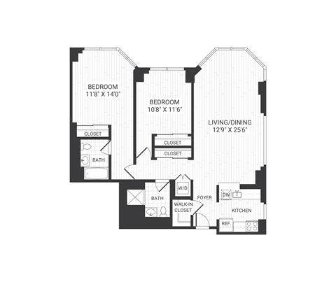 BLVD 425 B5 floor plan