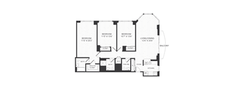 BLVD 425 C3 floor plan