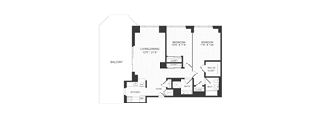 BLVD 425 B6PH floor plan