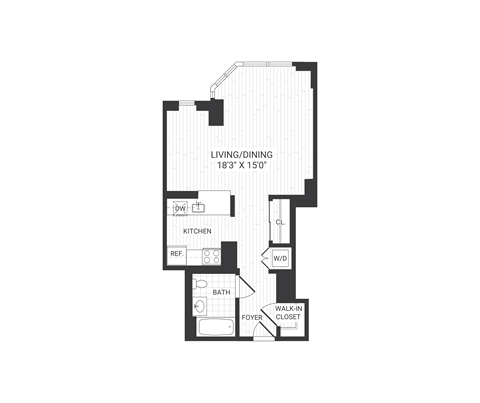 BLVD 425 S2 floor plan