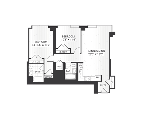 BLVD475N B1 floor plan