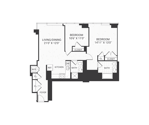 BLVD 475N B2 floor plan