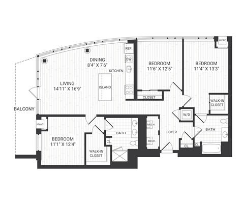 a floor plan