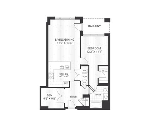 A6 floor plan