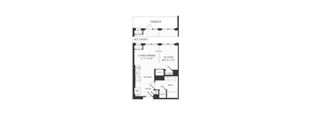 studio floor plan