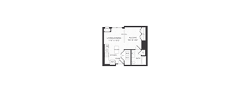 studio floor plan