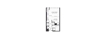 studio floor plan