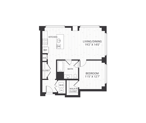 A2 floor plan