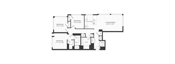 3 bedroom floor plan