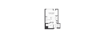 Studio floor plan