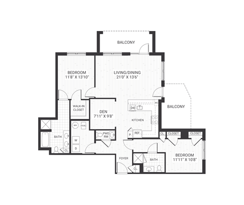 B13 floor plan