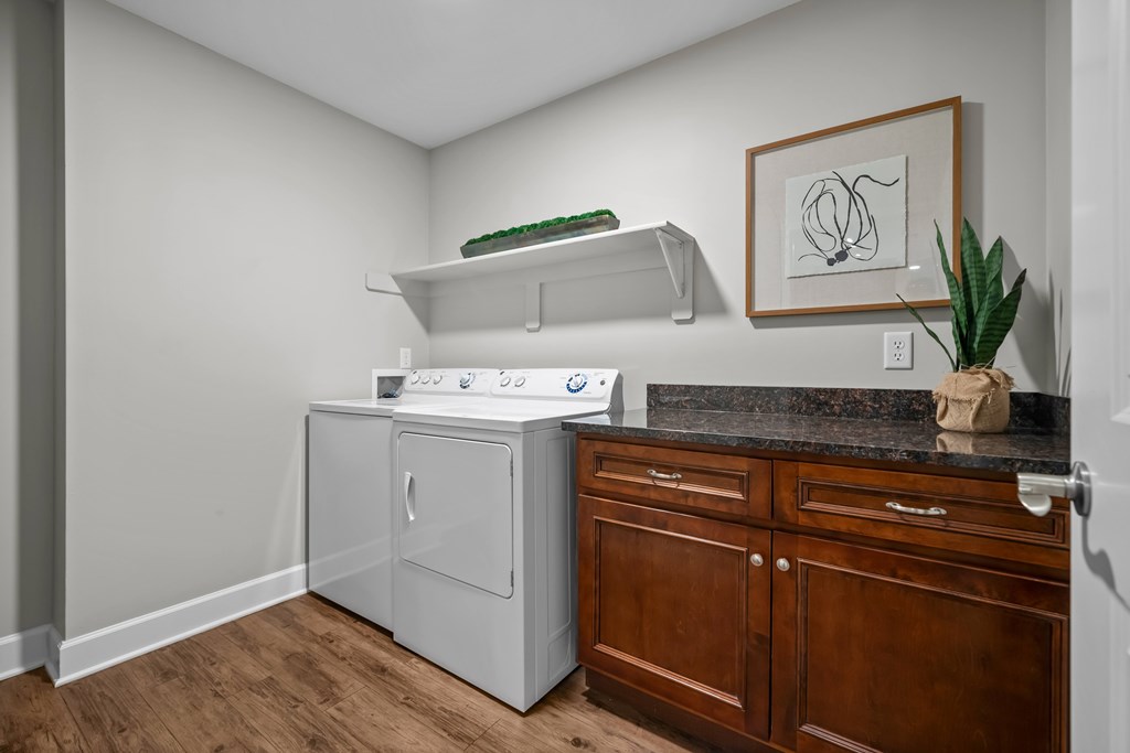 Washer and Dryers included at Villa Milano Apartments near Overland Park Kansas