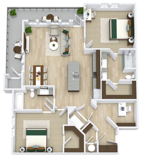 8900 Maurer Court 1-2 Beds Apartment for Rent - Photo Gallery 54