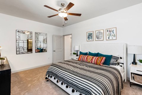 Spacious bedrooms