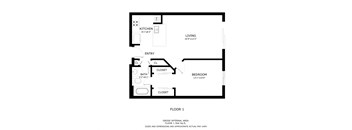 a floor plan of a house
